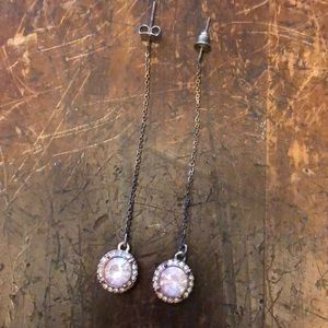 Torrid Rose Gold Tone Thread Earrings